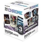 Fujifilm instax mini Film (30 pack) [Chrome]