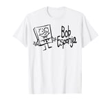 SpongeBob SquarePants Bob Esponja Spanish Doodle Logo T-Shirt