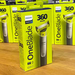 🟢 Philips OneBlade 360 Hair Shaver Trimmer Razor Cordless Comb for Face & Body