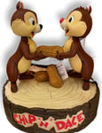 FIGURINE MED TIC & TAC Chip et Dale Disneyland Paris Disney