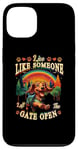 iPhone 13 Live Like Someone Left Gate Open Dachshund Dog Pet Owner Case