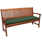 Coussin pour banc de jardin Banquette Loft BK Vert foncé 120x48x5cm