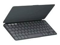 Logitech Keys-To-Go 2 - Clavier - couvercle intégré - sans fil - Bluetooth LE - QWERTY - Espagnol - graphite