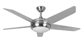 115878 Fantasia Neptune Ceiling Fan Light LED 44" Brushed Nickel