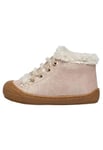 Naturino Chaussures Premiers Pas en Daim et Laine, Rose 24