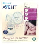 Philips Avent baby feeding breast pump BPA Free Manual Breast Pump with Bottle