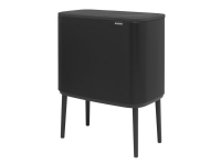 Brabantia Bo Touch Bin - Soptunna - fliplock - 33 L - sopsortering - mattsvart