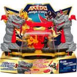 Arène de Combat Ninja Fury - MOOSE TOYS - AKEDO - Combat avec figurines, contrôleurs et effets sonores