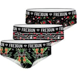 Boxers Freegun  Pack Surprise de 3 Boxers microfibre femme