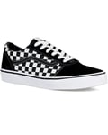 Vans Milton Checkerboard Black/White Mens Trainers UK 11 US 12 Brand New In Box