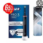 Oral-B Pro 3 Electric Toothbrush with Smart Pressure Sensor 3500, Black RRP £100