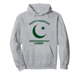 happy pakistan Independence Day 14 August, Pakistan Flag Pullover Hoodie