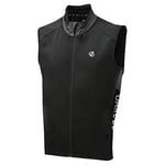 Dare 2b Gilet sans Manches Technique Cycle Sequel léger avec Dos Long, Poche arrière et DÉTAILS réfléchissants Cycle Tops Homme Black FR: XL (Taille Fabricant: XL)