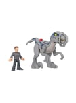 Jurassic World Dominion Blue & Owen Dinosaur Toy Set