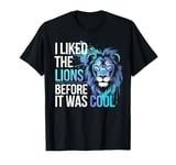 Cool Lion Fan Vintage Style Tee for Animal Lovers T-Shirt