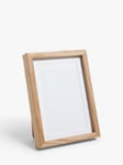 John Lewis Fine Oak Wood Photo Frame & Mount, Natural