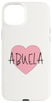 Coque pour iPhone 15 Plus Pink Heart Love Abuela Espagnol Grandma Grandmother Abuela