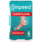 Compeed Mixed Size Blister Plasters, Pack of 6