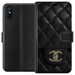 Xiaomi Redmi 9A Plånboksfodral Chanel Black