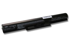 vhbw Li-Ion batterie 2200mAh (14.8V) noir pour ordinateur portable laptop notebook Sony Vaio Fit 14E, 15E