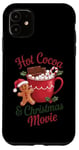 Coque pour iPhone 11 Films de Noël Groovy Xmas assortis pour Noël familial