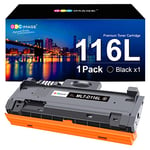 GPC Image Compatible Toner Cartridges Replacement for Samsung MLT D116L D116S for Xpress SL-M2835DW M2825ND M2825DW M2885FW M2675 M2675FN M2875FD M2625 M2626 M2676 M2825 m2826 (Black, 1-Pack)