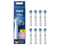 Oral-B Sensitive Clean , 8 Styck, Vit, 3 Månad (Er), Extra Mjuk, Oral-B, Låda