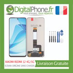 ECRAN ORIGINE RECONDITIONNE XIAOMI REDMI 12 4G/5G SANS CHASSIS + OUTILS -TVA-