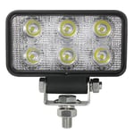 1852 LED strålkastare 10-30V DC, 753 lm