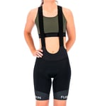 Fusion C3 BIB Shorts Women cykelshorts Svart XL - Fri frakt