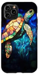 iPhone 11 Pro Creation Sea turtle Ocean art Marine life Aquatic Case