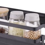 UK Refrigerator Magnetic Storage Shelf Organizer Strong Magnetic Spice Rack For