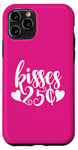 Coque pour iPhone 11 Pro 25 Cent Kisses Funny St Valentin Kissing Booth Kiss Love