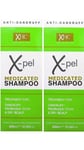 Xpel Medicated Shampoo Treatment for Dandruff Psoriasis Dry Itchy Scalp 2 x 300