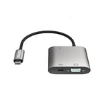 Kanex USB-C VGA adapteri kanssa USB-C power pass through