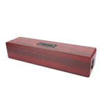 Red Wood Grain Bt Speaker Wireless Subwoofer Pc Phone Desktop Music Player Set