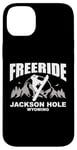 Coque pour iPhone 14 Plus Snowboard Freeride Jackson Hole Wyoming