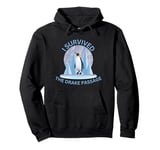 Antarctica I Survived The Drake Passage Penguin Iceberg Pullover Hoodie