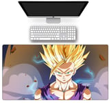 Tapis De Souris,Dragon Ball Grand Anime Tapis De Souris De Jeu Antidérapant Durable Tapis De Souris pour Clavier Vitesse Tapis De Jeu De Bureau Taille A