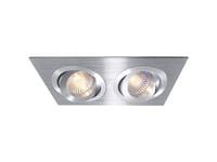 Deko Light Einbauring 175 Gu5.3 111821 Loftsindbygningsring Led (Rgb), Halogen Gu5.3, Mr 16 50 W Sølv