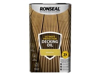 Ronseal Ultimate Protection Decking Oil Natural Pine 5 litre RSLUDONP5L