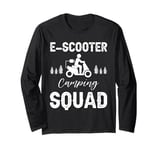 E-Scooter Camping Squad Long Sleeve T-Shirt