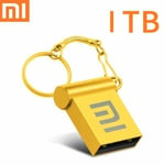 Xiaomi-Clé USB en métal portable,clé USB 3.0,disque mémoire haute vitesse,transmission de données,1 To,2 To - Type Gold 1T