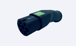 Adapter typ 2 - schuko, 230V, 16A - Ja - med remote control