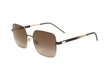 Lunettes de Soleil Hugo Boss BOSS 1163/S UFM MATTE BROWN GOLD 54/17/145 Femme