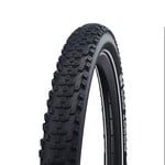 Schwalbe Smart Sam Hs624 Pneus Unisexe, Noir Reflex, 60-622