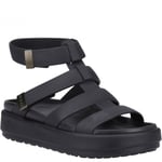 Crocs Womens/Ladies Brooklyn Luxe Gladiator Sandals - 8 UK