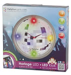 PartyFunLights 86384 Luminaire de Fête Horloge LED