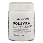 Kronans Apotek Folsyra 400 µg Tablett 100 st