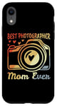 Coque pour iPhone XR Photographe Mère Photographie Maman Appareil photo Mama